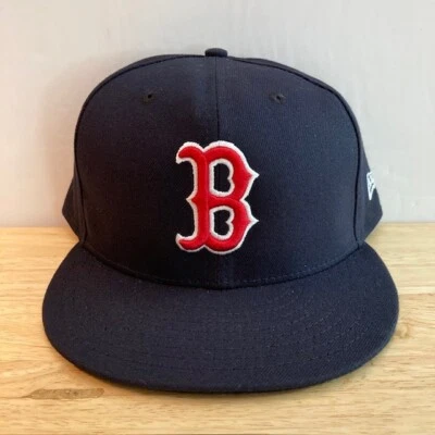 *MADE IN USA* BOSTON RED SOX New Era 59FIFTY Fitted Hat (7 7/8) *TEAM ISSUED* - Image 1 of 4