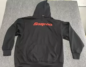 Snap On Tools Hoodie Black Sweatshirt Pullover Mens Size 3XL with Neck Warmer - Picture 1 of 8