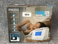 HoMedics SS-4520 Nature Sound Spa Digital FM Clock Radio with Time Projection