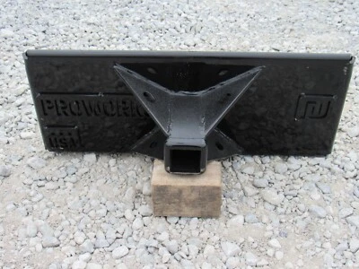 Trailer Receiver Hitch Attachment Plate Fits Toro Dingo Mini Skid Steer Loader - Image 1 of 4