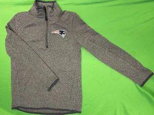 NFL New England Patriots Pullover heidegrau 1/4 Reißverschluss Jugend klein 8 - Bild 1 von 3