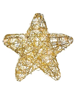 3D LED Stern Ø 60cm Gold für den Aussenbereich - Bild 1 von 2