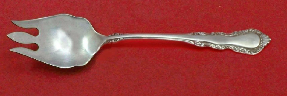 Garfo de sorvete de prata esterlina Georgian Rose by Reed and Barton personalizado - Imagem 1 de 1