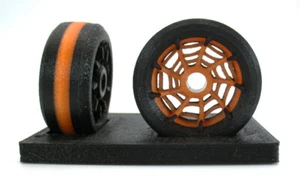 Fits Rustler, ERevo, Hoss, Fits Most Traxxas 1:10 Webbed Wheelie Bar WheelS - Picture 1 of 14