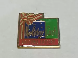 Vintage Arizona Lottery State Lotto Giacca Spilla Bavero Tack Vacanze Contanti Regalo $ - Foto 1 di 2