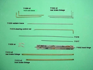 POCHER 1/8 ALFA ROMEO METAL PARTS BAG 160 complete - Picture 1 of 1