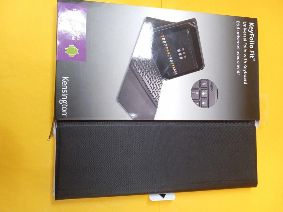 Kensington KeyFolio Fit BT 10" Universal Windows Tablet Case  Keyboard K97310US - Image 1 of 3