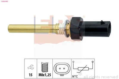 EPS Sensor Kühlmitteltemperatur 1.830.402 M8x1,25 für OPEL INSIGNIA Sport Z18 - Bild 1 von 4