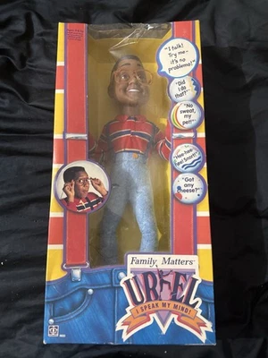 Muñeca Hasbro Talking Steve Urkel 1991 de colección - Family Matters - Funciona, en caja Foto 1 de 4