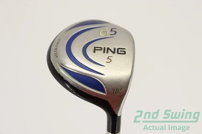Madera de calle Ping G5 5 madera 5 W 18 ° grafito rígido derecho 42,5 pulgadas Foto 1 de 4