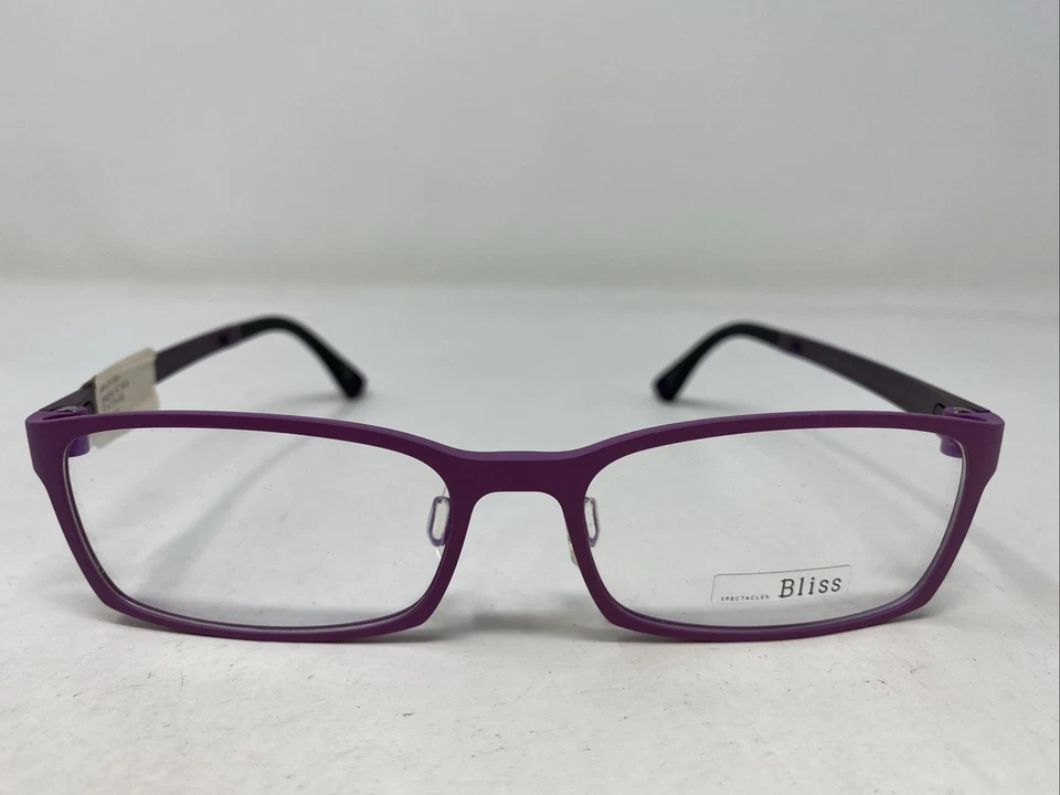 Marco de gafas de borde completo púrpura Bliss Spectacles BI-IN3001 C160 52-17-140 M710 Foto 1 de 4
