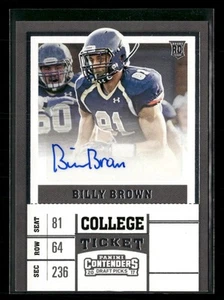2017 Panini Contenders Draft Picks #259 Billy Brown Auto - Picture 1 of 2