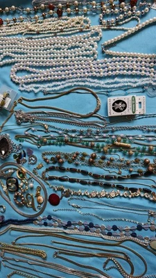 Wunderschönes Schmuck Konvolut, Gemischtes Sortiment. Nr. 7 - Bild 1 von 4