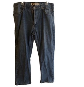 Harley Davidson 38x30 straight jeans wear on back hems - Picture 1 of 5