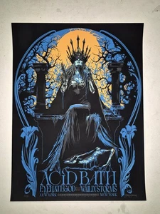 ACID BATH Poster BROOKLYN AP Signed, #/25 OFFICIAL Print 2025 Paramount New York - Picture 1 of 10