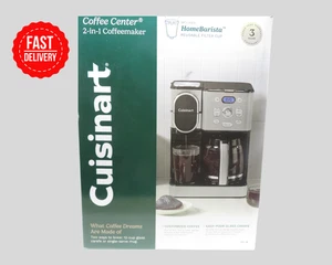 Cuisinart 12 Cup 2-In-1 Coffee Center Coffeemaker Black Stainless Steel SS-16 * - Bild 1 von 5