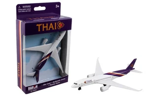 Thai Miniature Toy Aircraft Airplane 5.25" Wingspan Die-cast - Picture 1 of 2