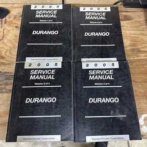 2005 Dodge Durango Hemi OEM Factory Service Manuals QTY 4 #32 - Picture 1 of 1