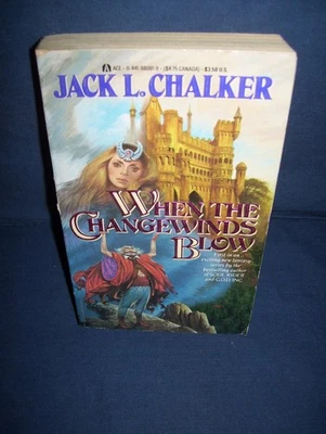 When the Changewinds Blow Jack L. Chalker Used Paperback 1987 Ace Books Foto 1 de 2