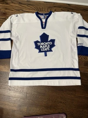 Vintage CCM NHL Toronto Maple Leafs White Jersey Size Adult 2XL (XXL) - Image 1 of 4