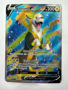Boltund V (Full Art) 249/264 Fusion Strike Holo Rare Pokémon Card - Picture 1 of 2