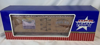 USA Trains R-16236 Polar Ginger Ale Reefer G Scale NIB Refrigerator Car - Image 1 of 4