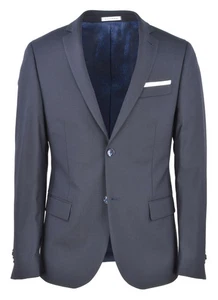 DANIELE ALESSANDRINI GREY Herren Kleid Blau Einreiher A030N6583706 23 - Bild 1 von 8