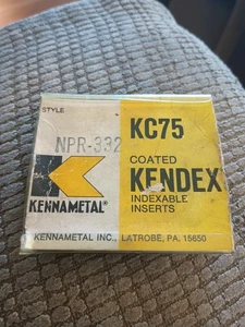 NPR332 NPR 332 KC75 KENNAMETAL INSERTS PACKAGE OF TWO - Picture 1 of 2