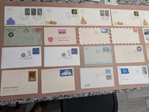 First Day Issue Stamped Envelopes Lot of 32 Includes World's Fair 1933 + Others - Picture 1 of 5