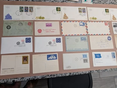 First Day Issue Stamped Envelopes Lot of 32 Includes World's Fair 1933 + Others - Image 1 of 4