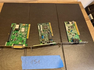 Adaptec AHA-2940AU + Broadcom BCM4212 + PCtel PCT789T-C PCI Cards - Picture 1 of 10