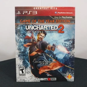 Uncharted 2 GOTY Great Hits PlayStation 3 PS3 Game Disc Cardboard Sleeve; Sealed - Picture 1 of 2