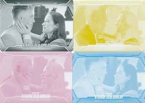 RARE Star Trek Strange New Worlds S2 Printing Plate #24 of Captain Pike & Batel - Picture 1 of 6