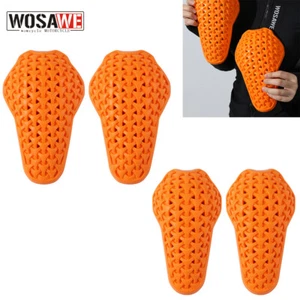 WOSAWE Erwachsene Motorradsport weiche Schutzausrüstung Knie-Ellenbogen-Pads - Picture 1 of 18