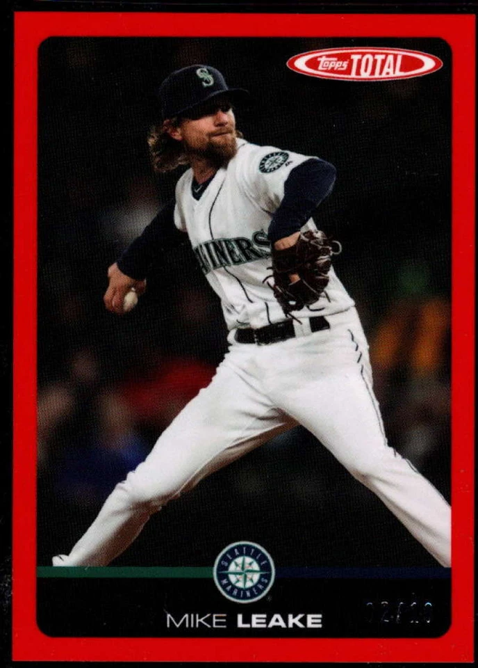 Mike Leake 2019 Topps Total Red #326 /10  - Image 1 of 1