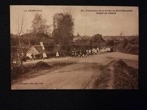 CPA 61 Procession de St-Ernier au Mont-Margantin - Départ de Céaucé - Imagen 1 de 2