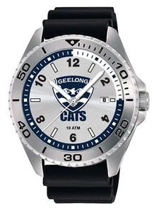 AFL Geelong Cats Try Series Watch 100m WR FREE SHIPPING - Imagen 1 de 4