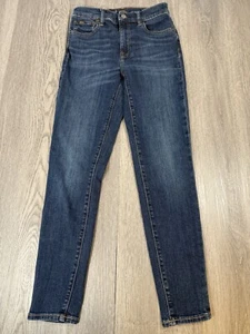 Polo Ralph Lauren Skinny High Rise Ankle Jeans Women’s The Tompkins 26x28 Tag 25 - Picture 1 of 11