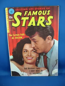 FAMOUS STARS 4 F+ PHOTO COVER FOX CRANDALL JANE RUSSELL 1951 - Picture 1 of 2