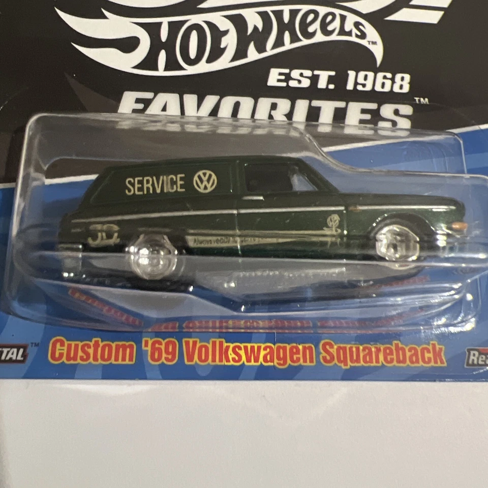 VOLKSWAGEN SQUAREBACK HOT WHEELS CAR CULTURE 50 ANIVERSARIO PERSONALIZADO ’65  Foto 1 de 4