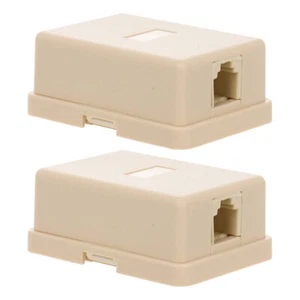 2 Pcs Anschlussdose Splitter Für Telefonbuchsen Telefon-Splitter - Zdjęcie 1 z 12