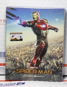 SPIDERMAN HOMECOMING 4K+3D+2D BLU-RAY FULL SLIP STEELBOOK! FILMARENA ED3! SEALED - Picture 1 of 7
