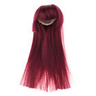 BJD Doll Wigs 1/4 Synthetic Hair for DOD for Dollfie Hairstyle Making Red