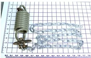 SMF5036 10' Snubber Assy Catena Stop Gancio e Prolunga Molla Kit Catena - Foto 1 di 1