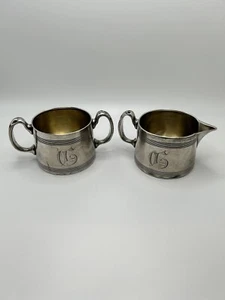 Webster & Company Sterling Zucker & Milchkännchen Set - Bild 1 von 7