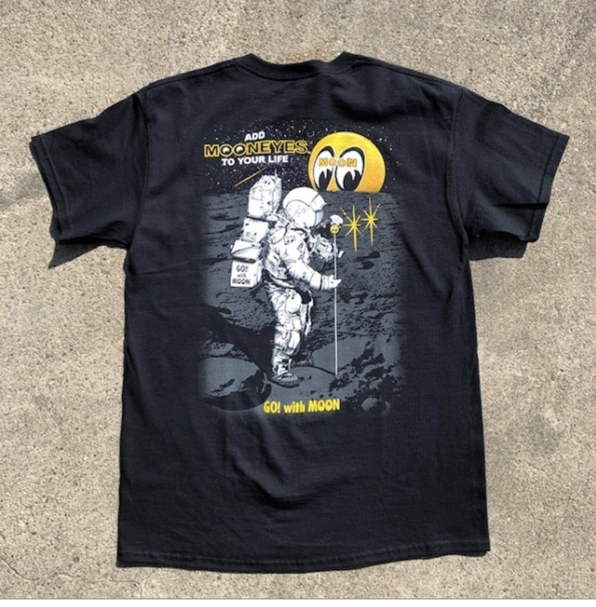 90s USA製 SJOBECK MOON EYES skate tシャツ XL MADE IN USA - 90s USA製 SJOBECK MOON EYES skate tシャツ XLの