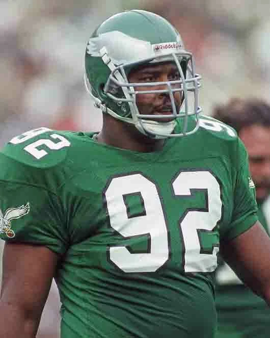 Póster brillante con foto de fútbol americano de los Philadelphia Eagles REGGIE WHITE 8x10 HOF 06 Foto 1 de 1