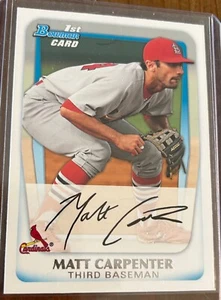 2011 Bowman 1st Matt Carpenter Cardinals Rookie #BP66 - Bild 1 von 2