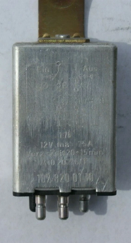 Mercedes heating relay 1078200110 107 820 0110 — 第 1/1 张图片