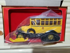 Matchbox 1988 Yesteryear Y16D 1922 SCANIA VABIS POST Bus Brown Seats Nu in NuBox - Picture 1 of 9